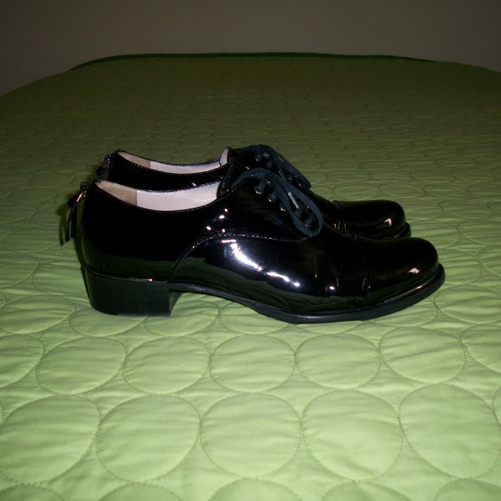 Miu Miu Black Patent Leather Shoes
